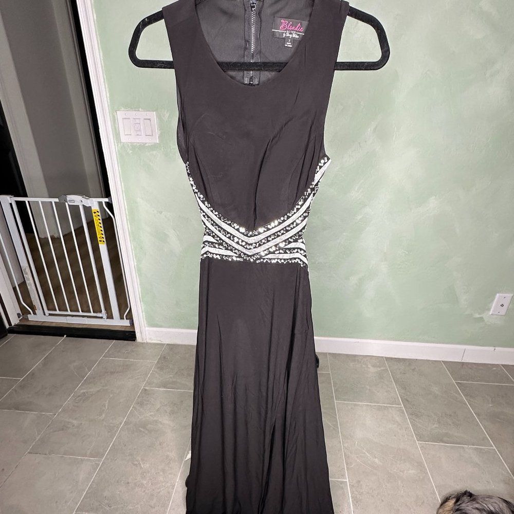 Black Floor Length Gown
